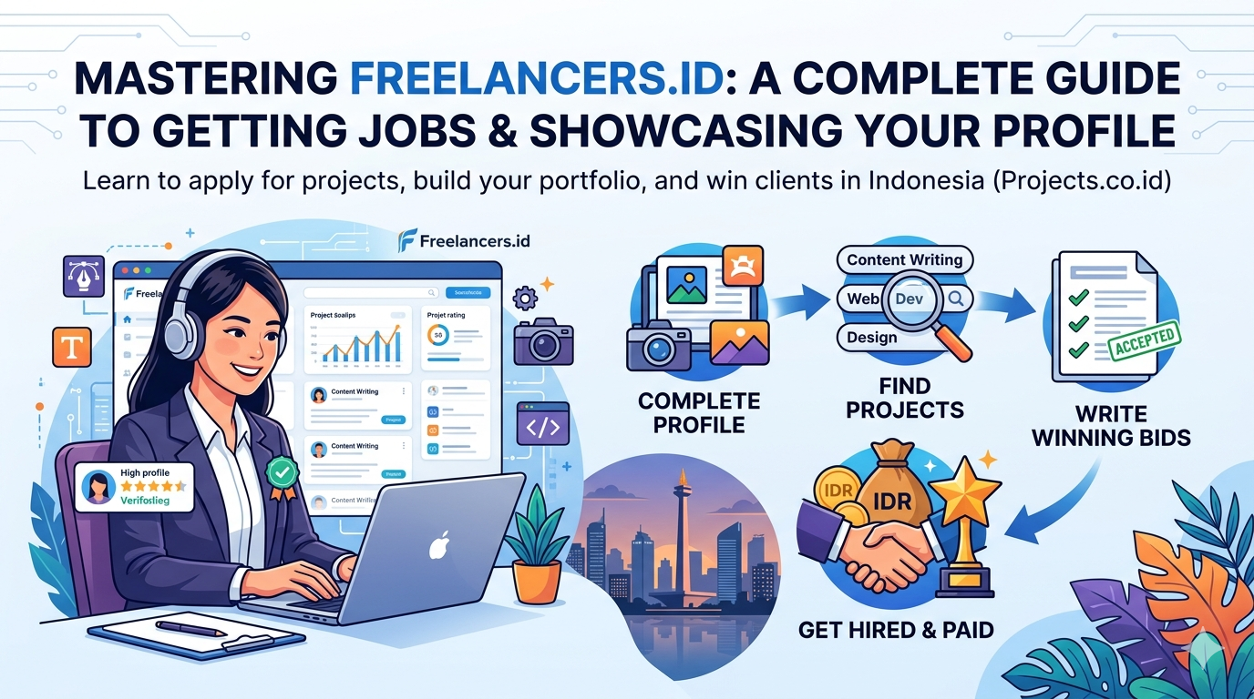 Mastering Freelancers.id: How to Land Jobs and Showcase Your Skills